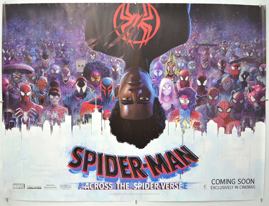Spider-man: Across The Spider-verse (Teaser / Advance Version) Original Quad Poster - Film Poster - Movie Poster