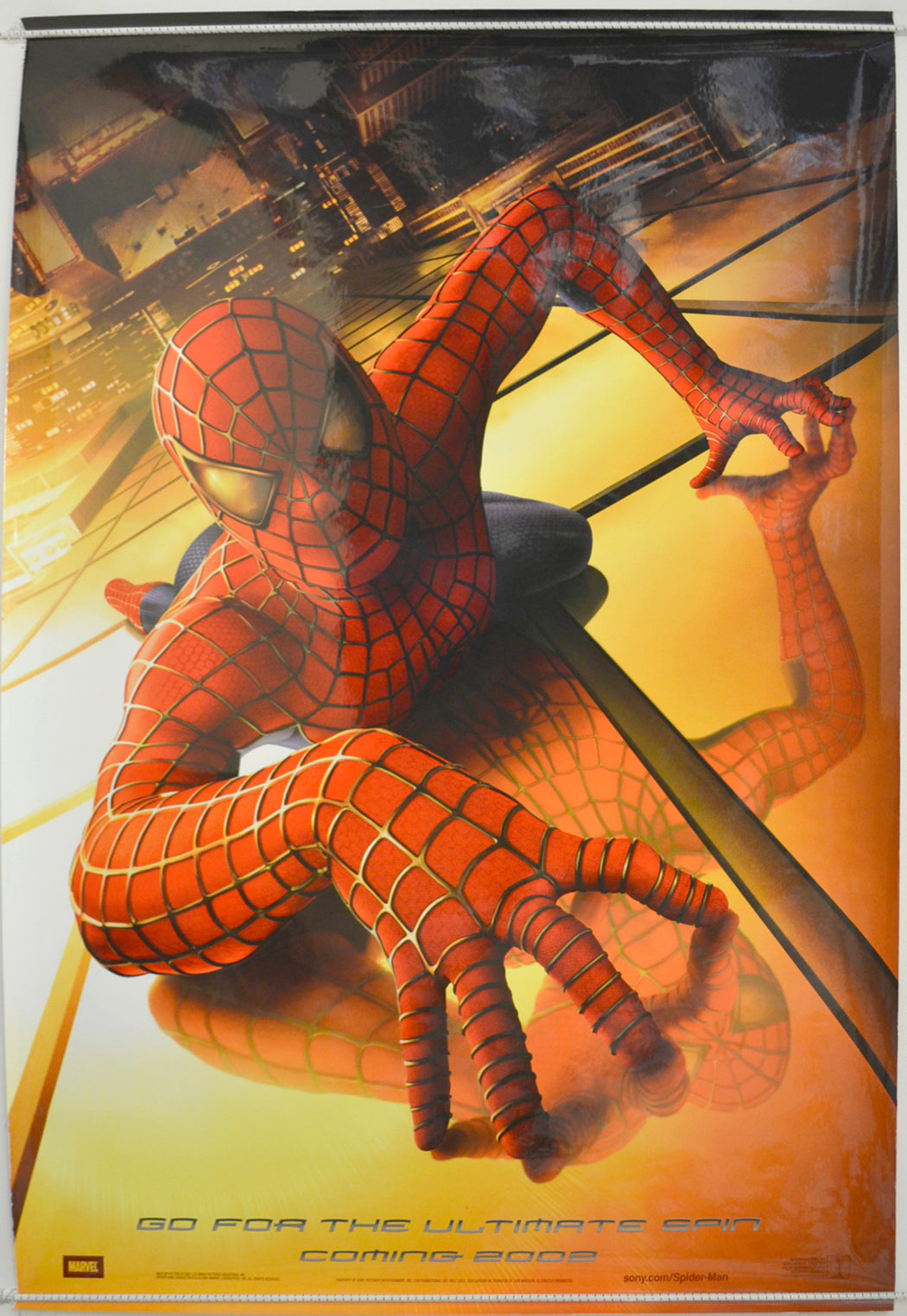 Spider-Man  (Teaser / Advance Version)  Original One Sheet Poster - Film Poster - Movie Poster 