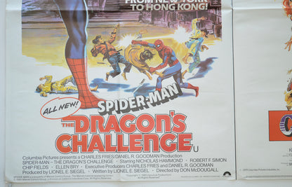 SPIDER-MAN - THE DRAGON’S CHALLENGE / CACTUS JACK (Bottom Left) Cinema Quad Movie Poster 