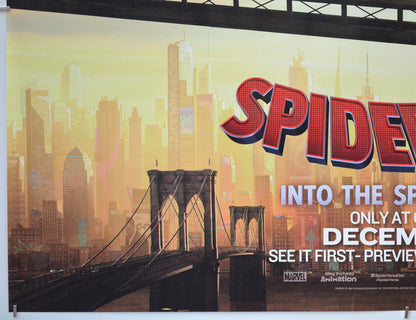 SPIDER-MAN: INTO THE SPIDER-VERSE (Bottom Left) Cinema Quad Movie Poster 