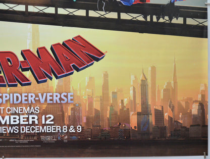 SPIDER-MAN: INTO THE SPIDER-VERSE (Bottom Right) Cinema Quad Movie Poster 