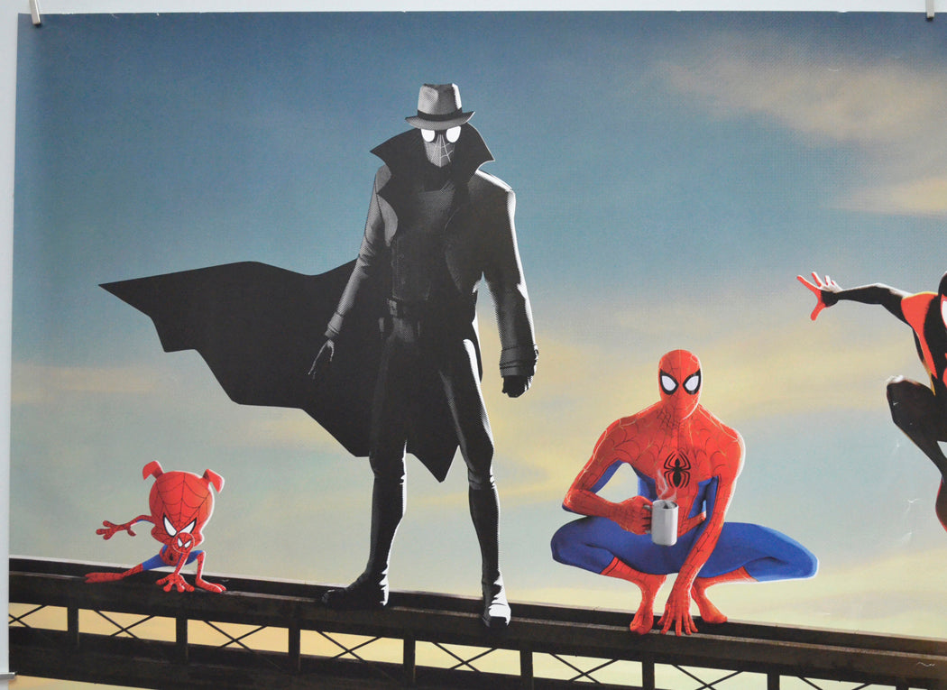 SPIDER-MAN: INTO THE SPIDER-VERSE (Top Left) Cinema Quad Movie Poster 