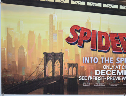 SPIDER-MAN: INTO THE SPIDER-VERSE (Bottom Left) Cinema Quad Movie Poster 