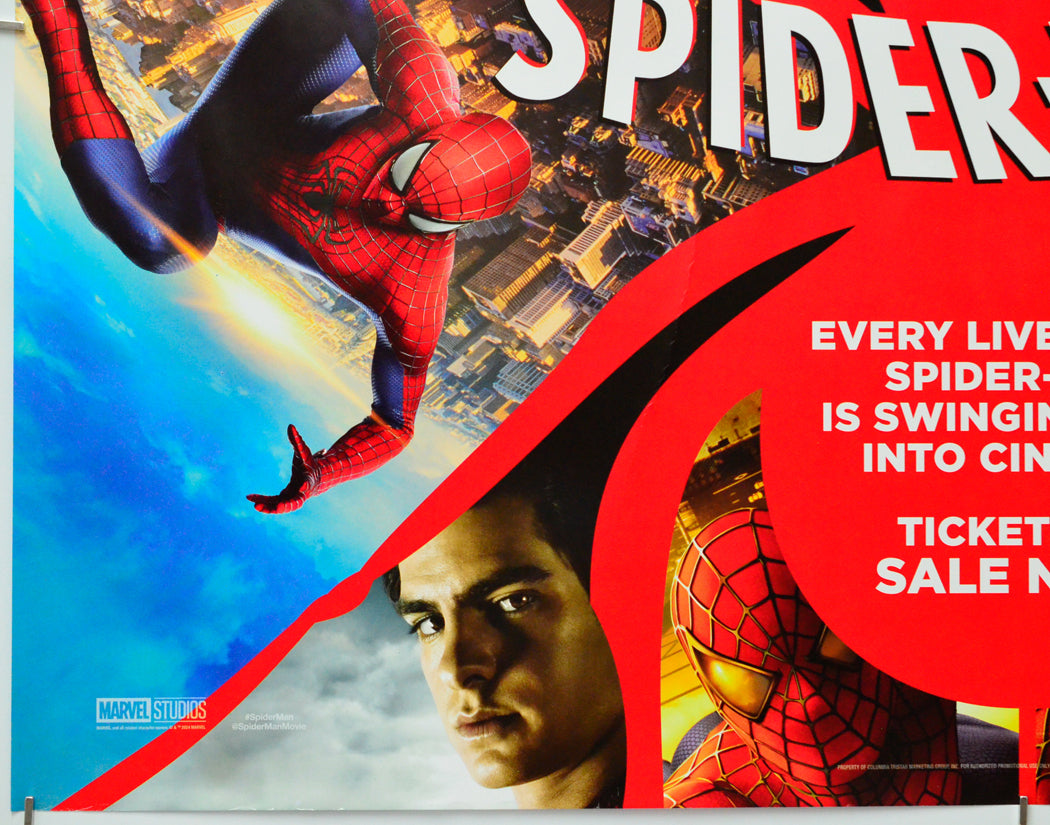Spider-Mania (Bottom Left) Cinema Quad Movie Poster 
