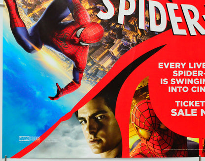 Spider-Mania (Bottom Left) Cinema Quad Movie Poster 
