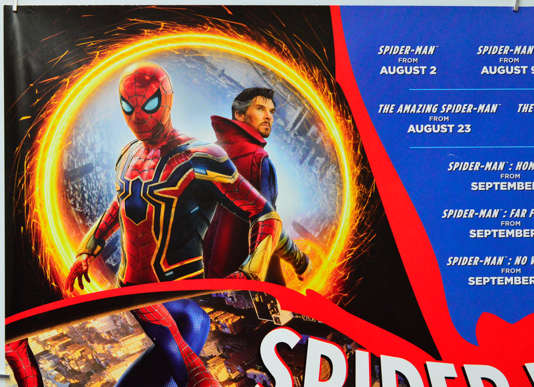 Spider-Mania (Top Left) Cinema Quad Movie Poster 