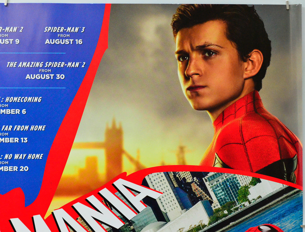 Spider-Mania (Top Right) Cinema Quad Movie Poster 