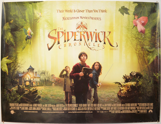 The Spiderwick Chronicles Original Quad Poster - Film Poster - Movie Poster