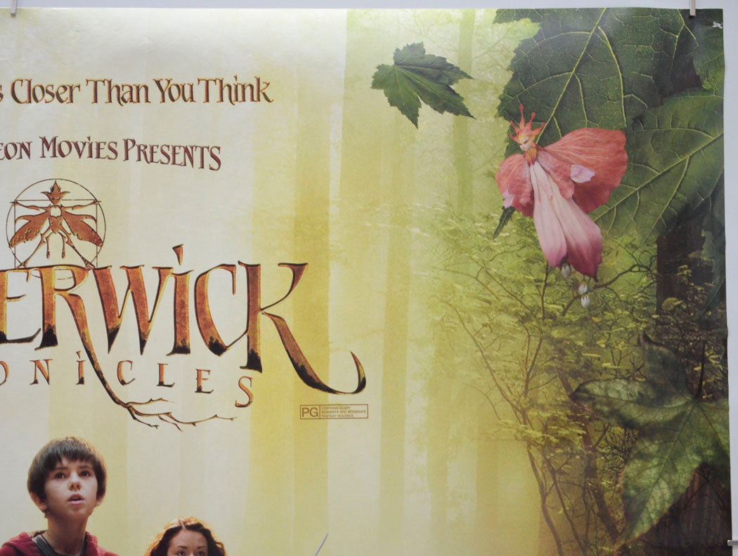 THE SPIDERWICK CHRONICLES (Top Right) Cinema Quad Movie Poster 