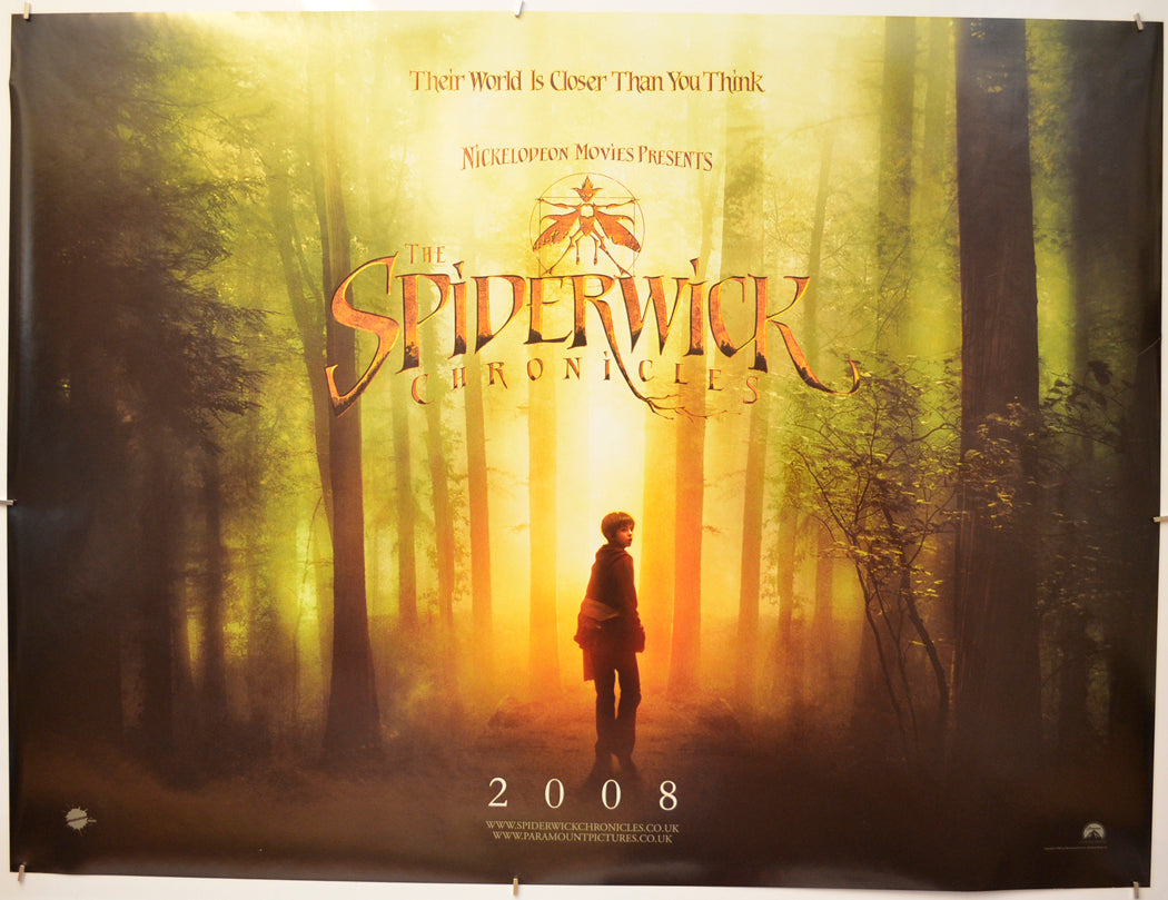 The Spiderwick Chronicles  (Teaser / Advance Version) Original Quad Poster - Film Poster - Movie Poster  