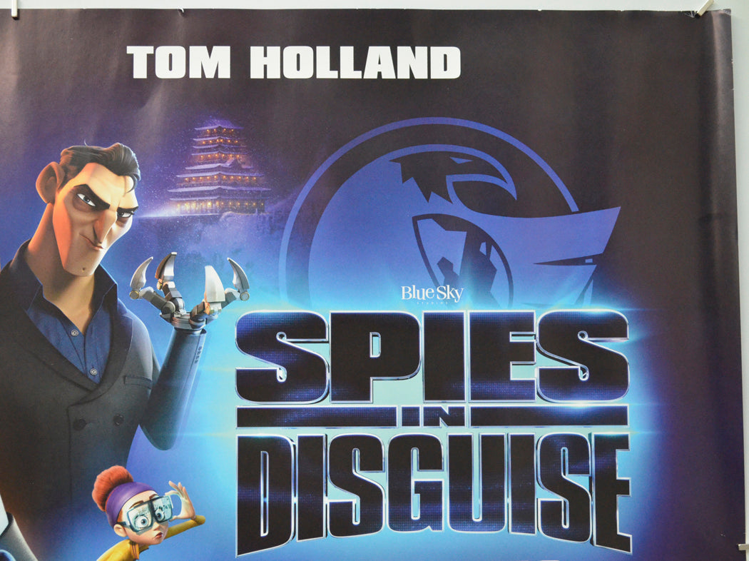 Spies In Disguise (Top Right) Cinema Quad Movie Poster 