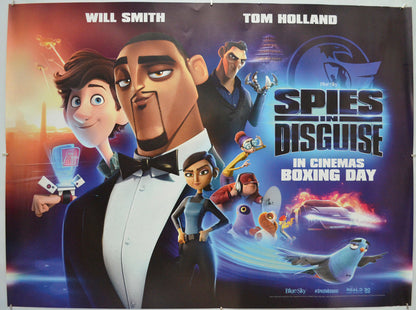 Spies In Disguise - Original Quad Poster - Film Poster - Movie Poster