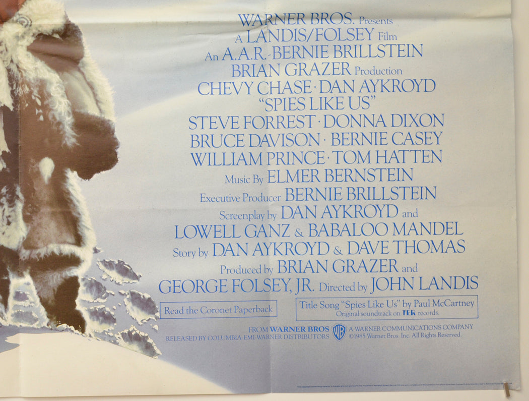 SPIES LIKE US (Bottom Right) Cinema Quad Movie Poster 