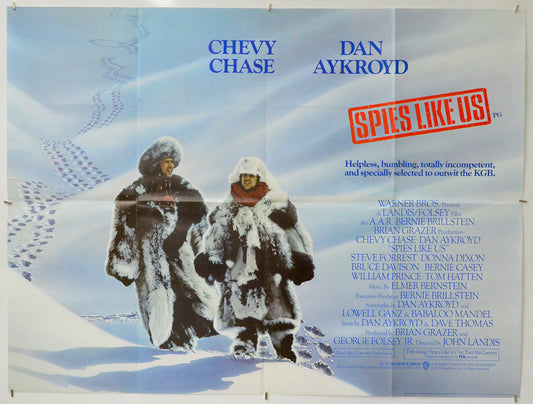 Spies Like Us - Original Quad Poster - Film Poster - Movie Poster