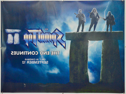 Spinal Tap II: The End Continues (Back) Cinema Quad Movie Poster 