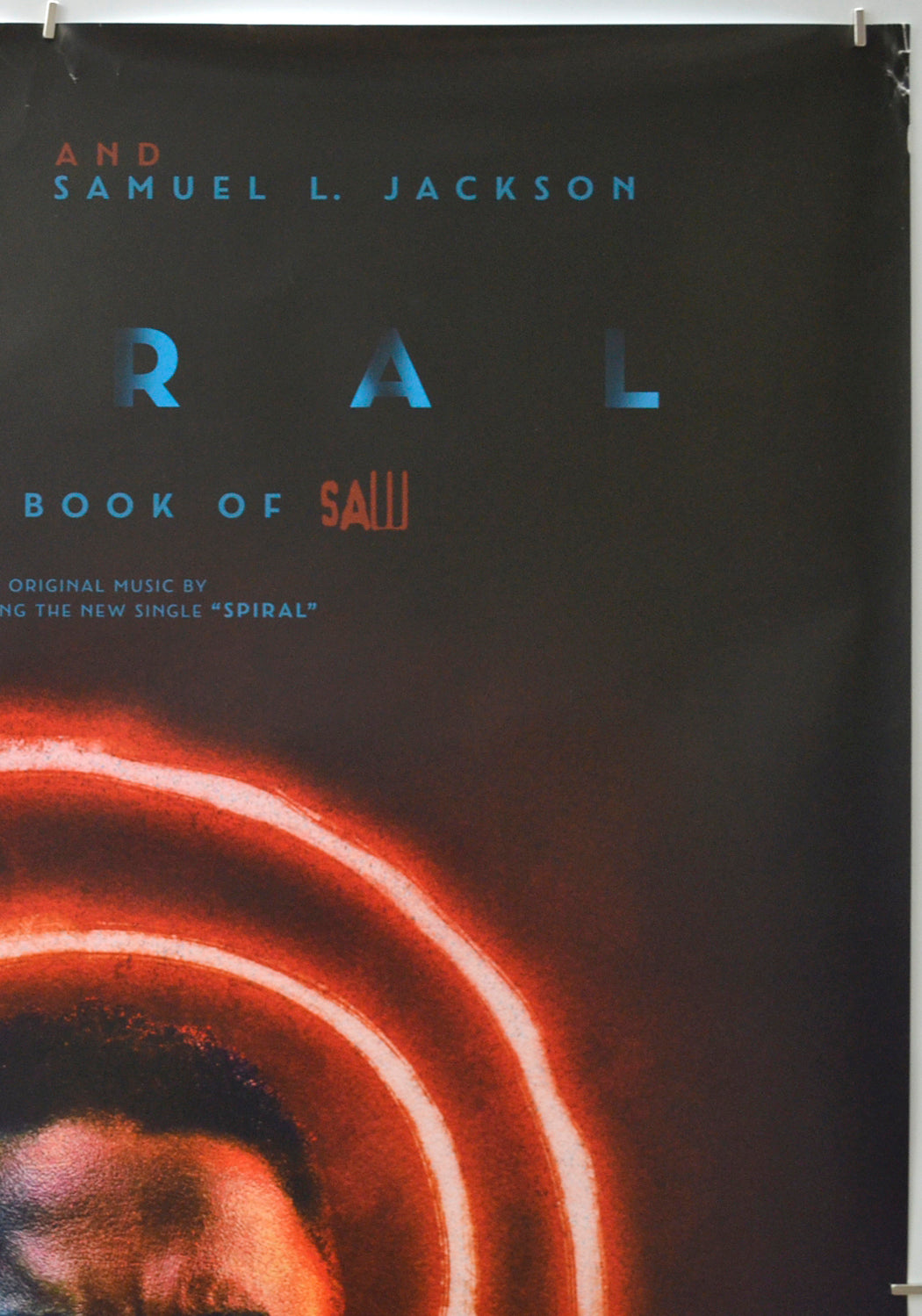 SPIRAL - FROM THE BOOK OF SAW (Top Right) Cinema One Sheet Movie Poster 