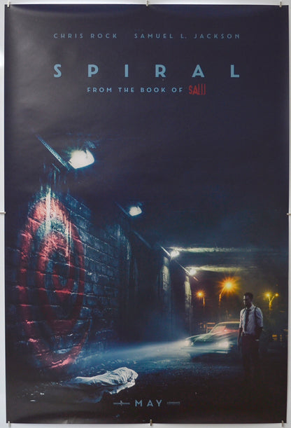 Spiral - From The Book Of Saw (Teaser / Advance Version) Original One Sheet Poster - Film Poster - Movie Poster