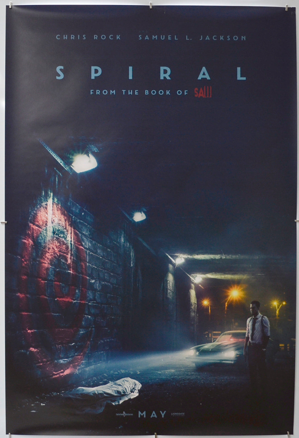 Spiral - From The Book Of Saw (Teaser / Advance Version) Original One Sheet Poster - Film Poster - Movie Poster