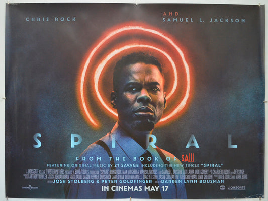 Spiral - From The Book Of Saw - Original Quad Poster - Film Poster - Movie Poster