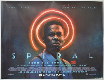 Spiral - From The Book Of Saw - Original Quad Poster - Film Poster - Movie Poster