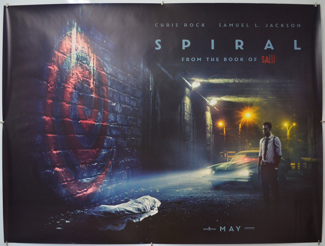 Spiral - From The Book Of Saw (Teaser / Advance Version) - Original Quad Poster - Film Poster - Movie Poster