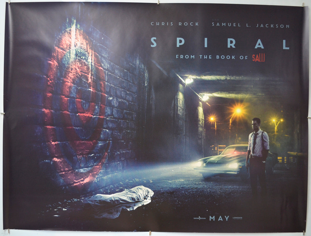 Spiral - From The Book Of Saw (Teaser / Advance Version) - Original Quad Poster - Film Poster - Movie Poster