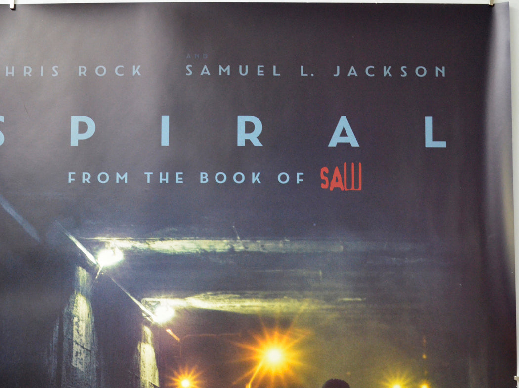 SPIRAL - FROM THE BOOK OF SAW (Top Right) Cinema Quad Movie Poster 