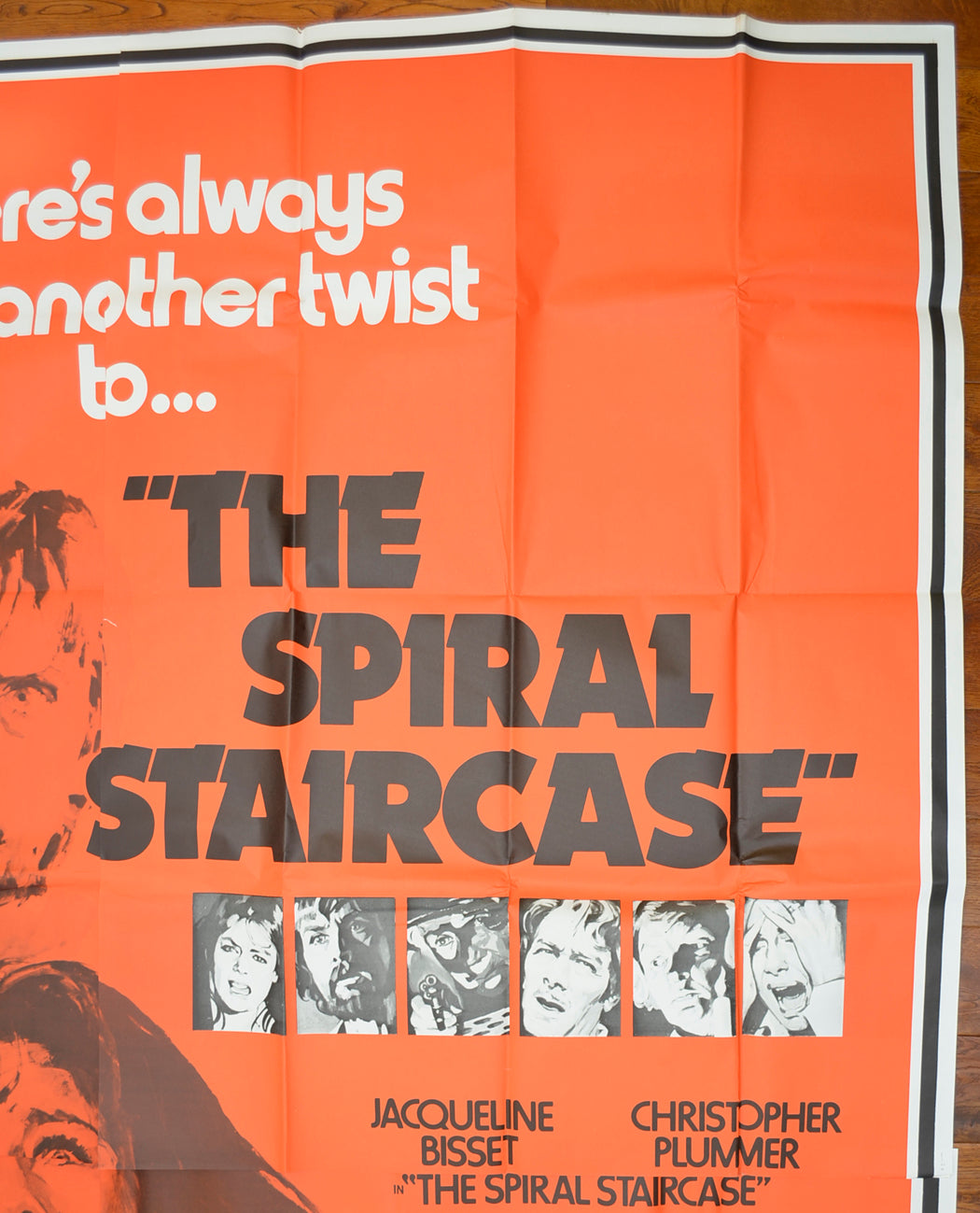 THE SPIRAL STAIRCASE – 6 Sheet Poster – TOP Right