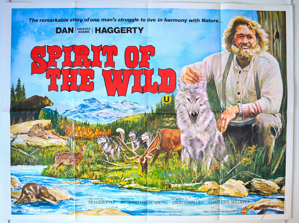 Spirit Of The Wild  (a.k.a. The Adventures of Frontier Fremont)   Original British Quad Poster - Movie Poster