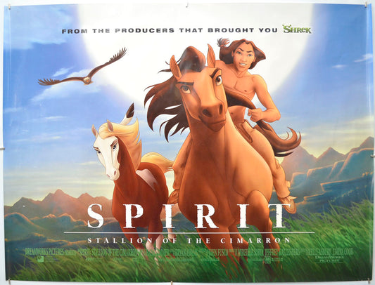 Spirit : Stallion Of the Cimarron Original Quad Poster - Film Poster - Movie Poster