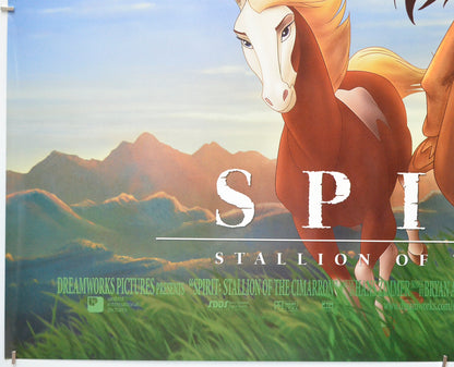 SPIRIT : STALLION OF THE CIMARRON (Bottom Left) Cinema Quad Movie Poster 