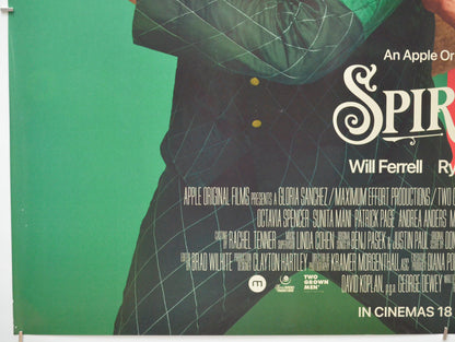 SPIRITED (Bottom Left) Cinema Quad Movie Poster 