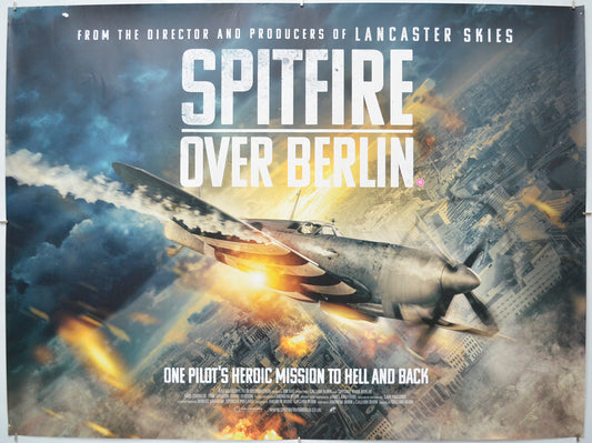 Spitfire Over Berlin Original Quad Poster - Film Poster - Movie Poster