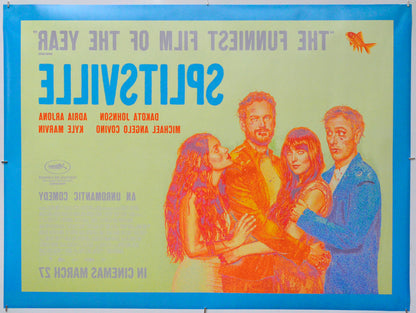 Splitsville (Back) Cinema Quad Movie Poster 