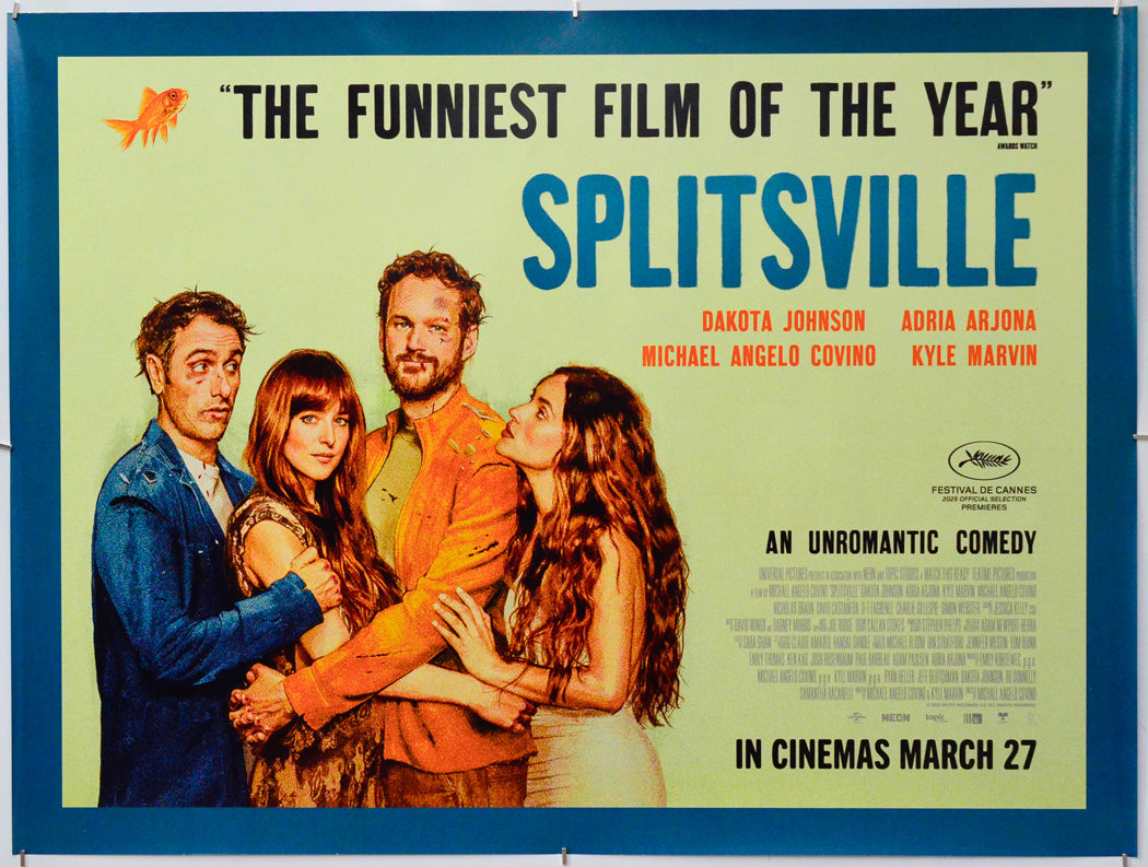 Splitsville - Original Quad Poster - Film Poster - Movie Poster