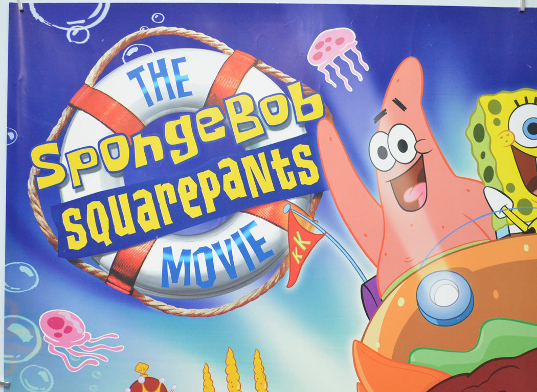 THE SPONGEBOB SQUAREPANTS MOVIE (Top Left) Cinema Quad Movie Poster 