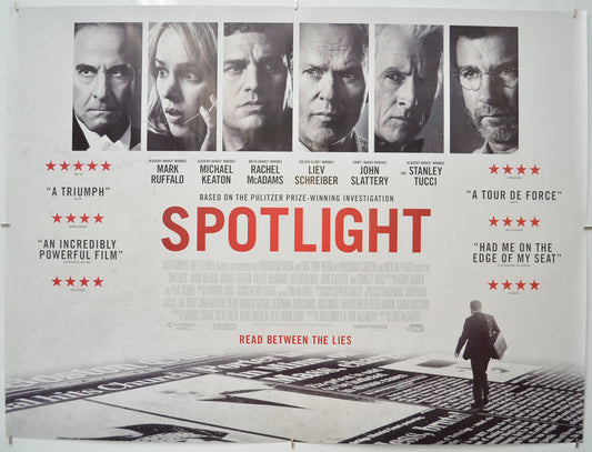 Spotlight - Original Quad Poster - Film Poster - Movie Poster