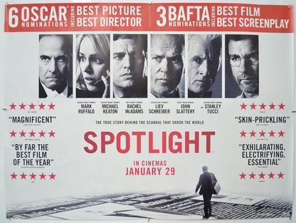 Spotlight - Original Quad Poster - Film Poster - Movie Poster