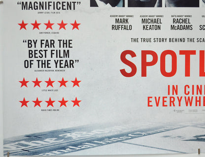 SPOTLIGHT (Bottom Left) Cinema Quad Movie Poster 