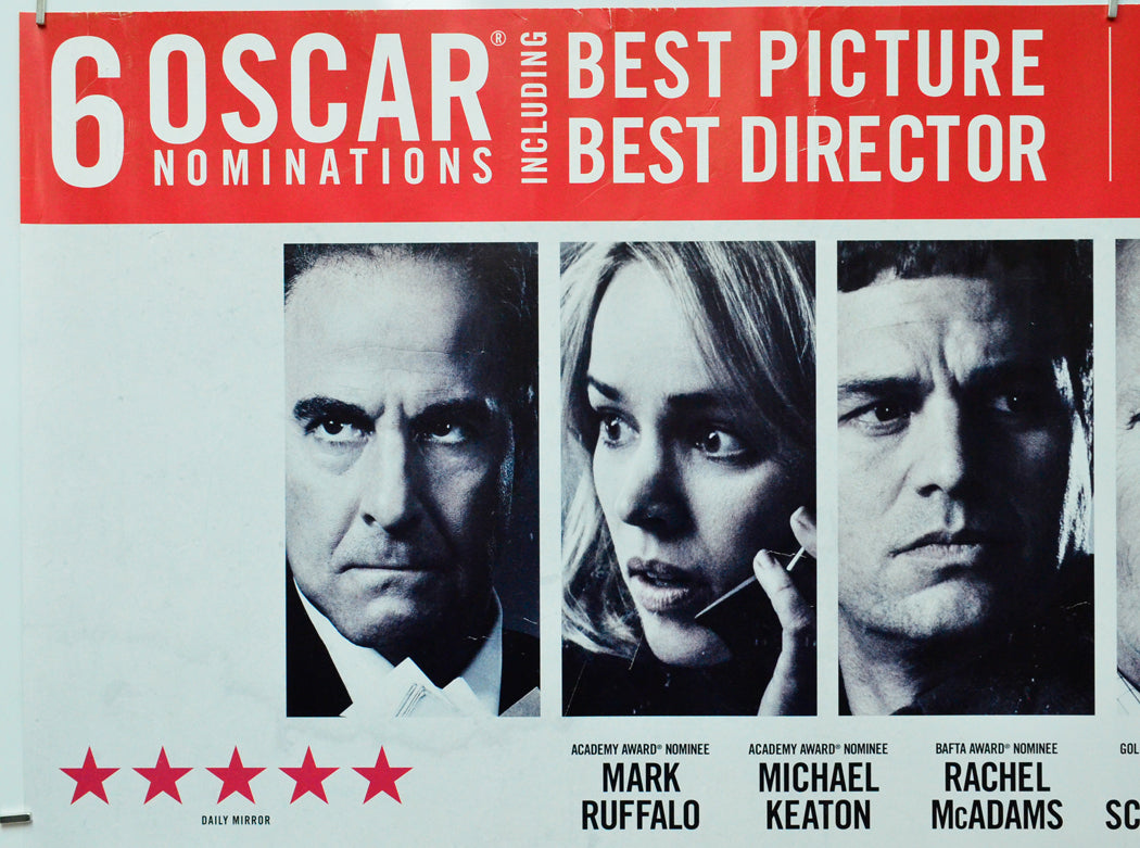 Spotlight (Top Left) Cinema Quad Movie Poster 