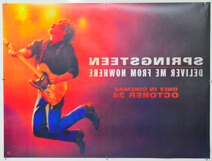 Springsteen: Deliver Me from Nowhere (Back) Cinema Quad Movie Poster 
