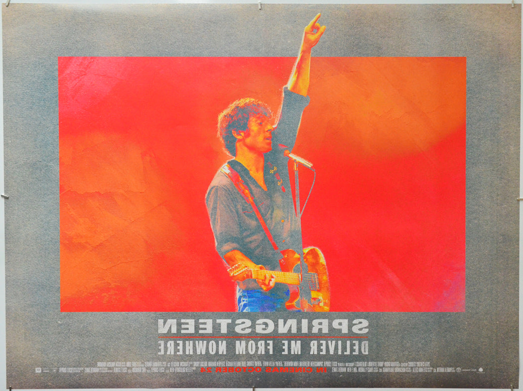 Springsteen: Deliver Me from Nowhere (Back) Cinema Quad Movie Poster 