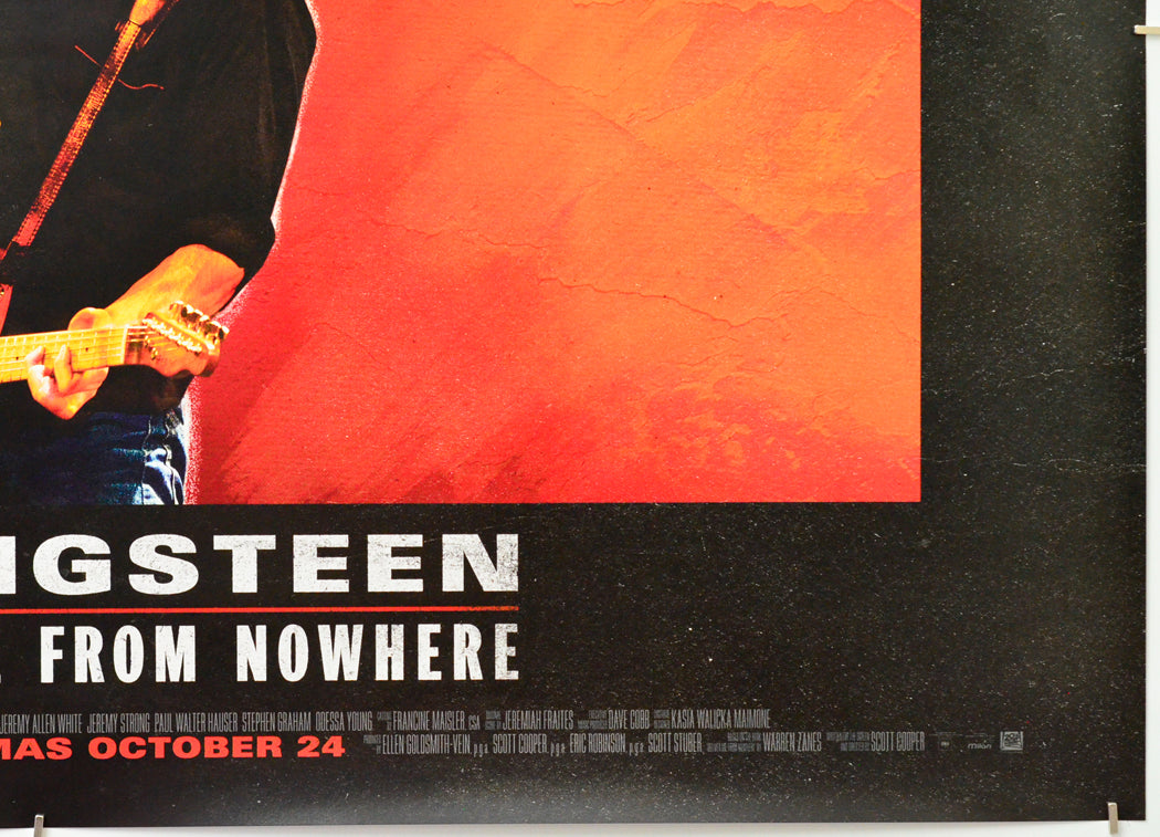 Springsteen: Deliver Me from Nowhere (Bottom Right) Cinema Quad Movie Poster 