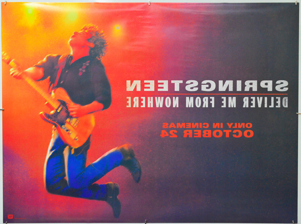 Springsteen: Deliver Me from Nowhere (Back) Cinema Quad Movie Poster 