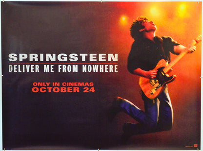 Springsteen: Deliver Me from Nowhere - Original Quad Poster - Film Poster - Movie Poster