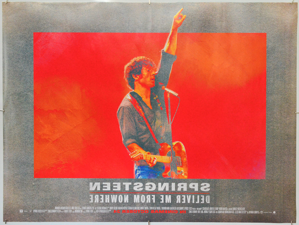 Springsteen: Deliver Me from Nowhere (Back) Cinema Quad Movie Poster 