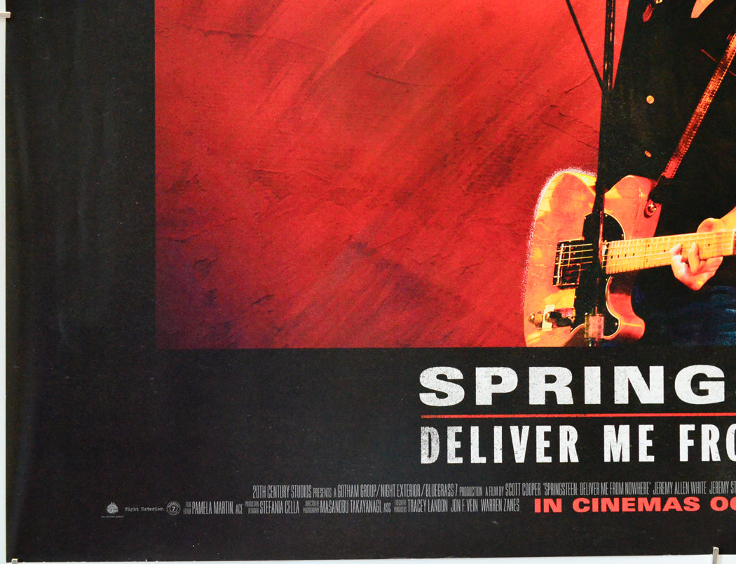 Springsteen: Deliver Me from Nowhere (Bottom Left) Cinema Quad Movie Poster 