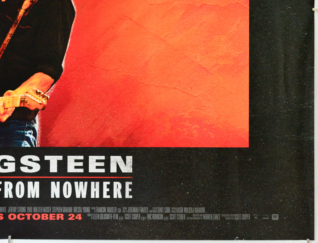 Springsteen: Deliver Me from Nowhere (Bottom Right) Cinema Quad Movie Poster 