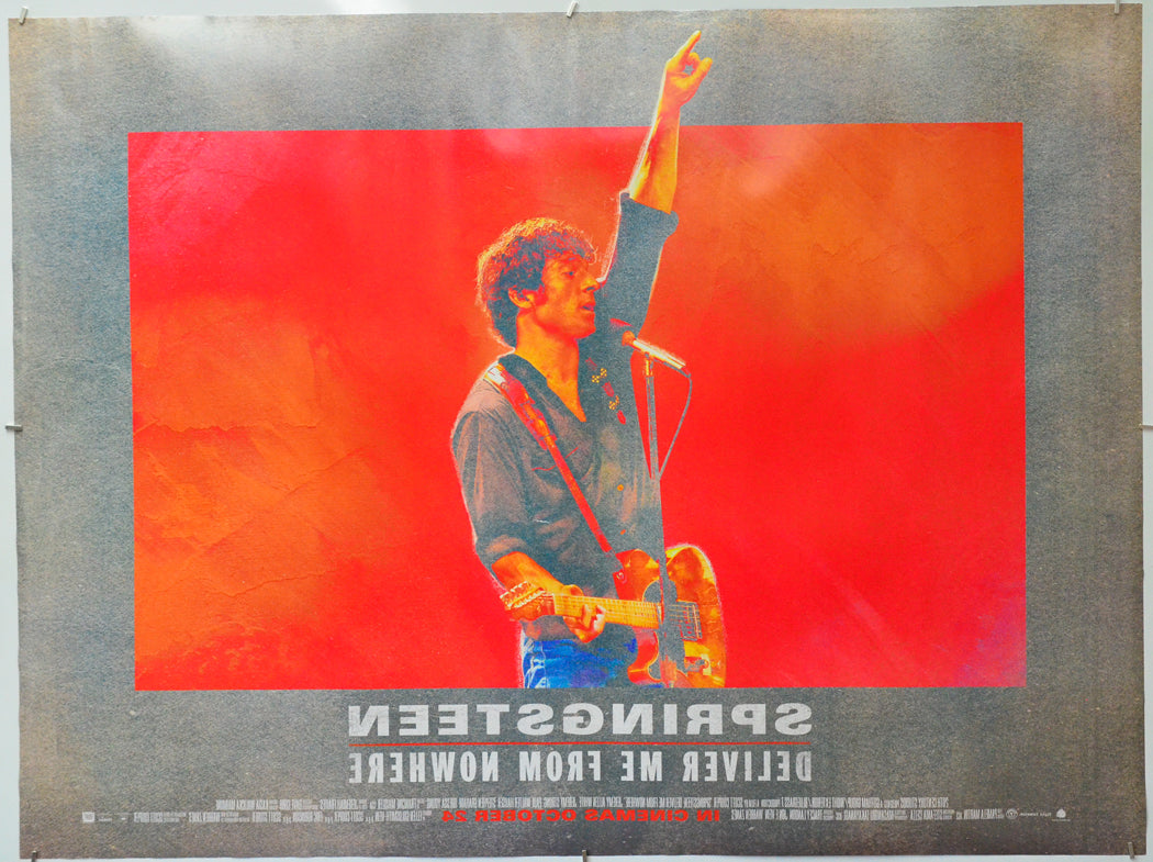 Springsteen: Deliver Me from Nowhere (Back) Cinema Quad Movie Poster 