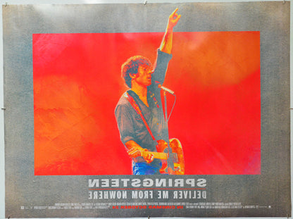 Springsteen: Deliver Me from Nowhere (Back) Cinema Quad Movie Poster 